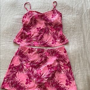 Suit Yourself Pink Floral Swimwear